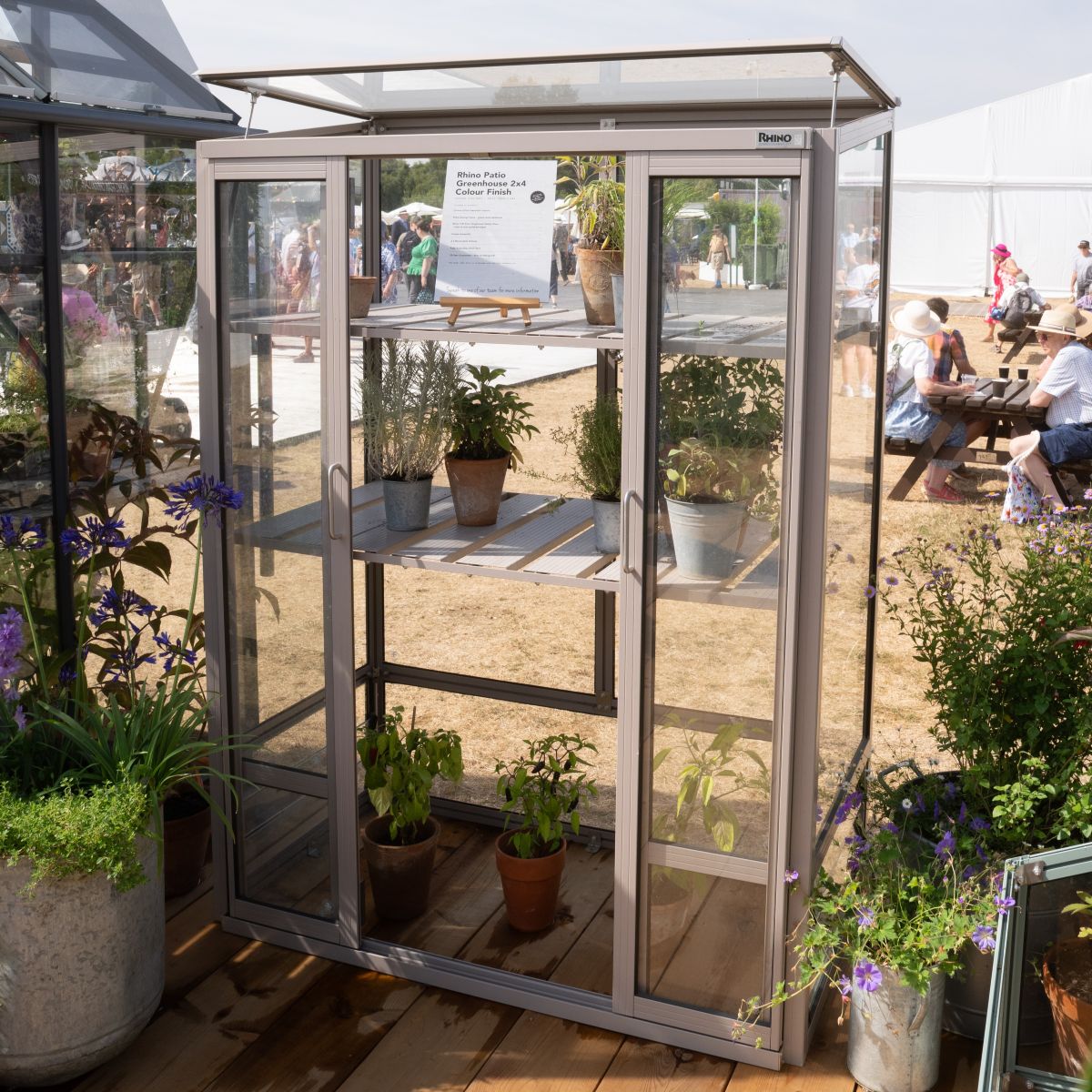**SOLD OUT** EX-SHOW MODEL - Rhino Patio Greenhouse