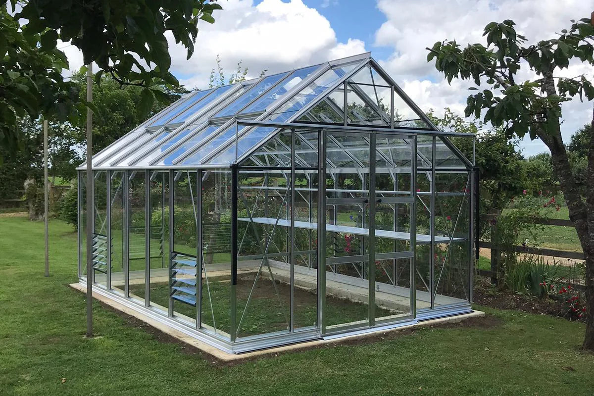 Plain Aluminium Greenhouses